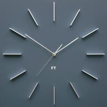 Future Time FT1010GY Square grey Design falióra, 40 cm kép