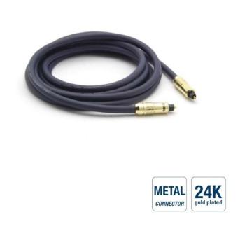 G&BL Opto-digitális kábel, üvegszálas, 2x Toslink, hossza 0,6 m kép