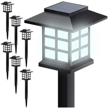 Gardlov napelemes kerti lámpa - 6 db kép