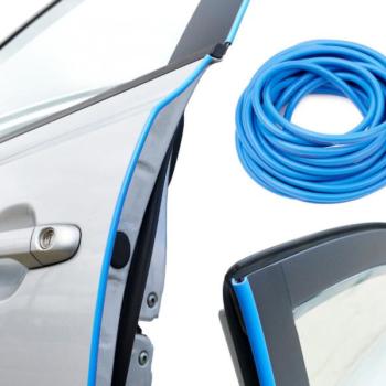 Gépjármű ajtó élvédő - 15m (kék) kép