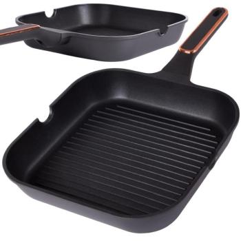 Grill serpenyő, tapadásmentes, 28 cm kép