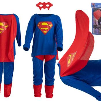 Gyerek jelmez - Superman (95-110cm) kép