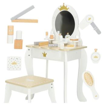 Gyermek fésülködőasztal kiegészítőkkel kép