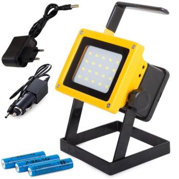 Halogén lámpa LED, 100W akkumulátor kép