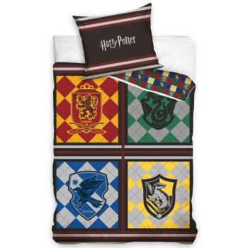 Harry Potter Címerek pamut ágynemű, 140 x 200 cm, 70 x 90 cm kép