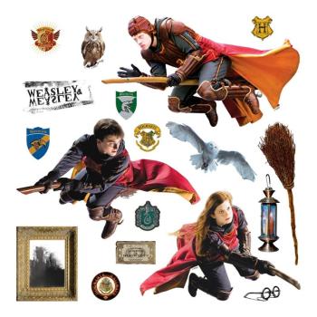 Harry Potter Kviddics öntapadó dekoráció, 30 x 30 cm kép
