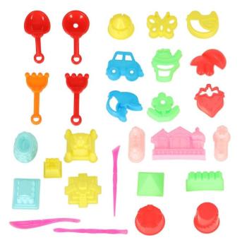 Homokozó formák és lapátok 28 db kép