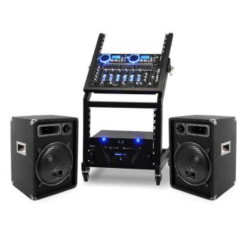 Ibiza Rack Star Series Uranus Blues PA szett, Bluetooth, 250 személy kép