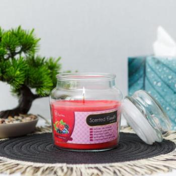 Illatgyertya - csupor fedővel - erdei gyümölcs - 310 g kép