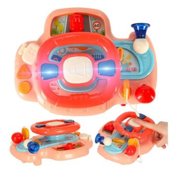 Interaktív kormánykerék – zenével és hanghatásokkal rózsaszín kép