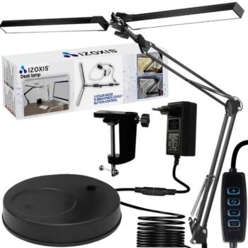 Izoxis asztali lámpa fekete kép