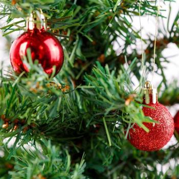 Karácsonyfadísz szett - 3 féle piros - 17 db / szett kép