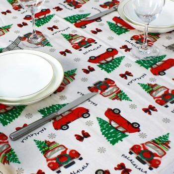 Karácsonyi asztalterítő - flannel - 132 x 178 cm kép