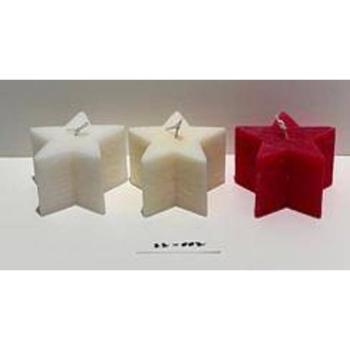 Karácsonyi csillag gyertya kép