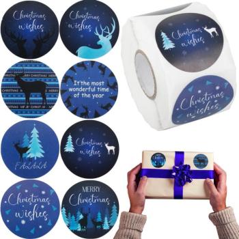 Karácsonyi dekoratív matricák kép