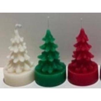 Karácsonyi fenyőfa Illatos gyertya kép