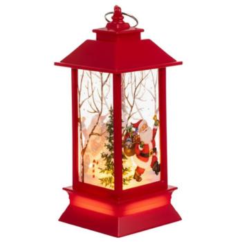 Karácsonyi lámpás - Piros kép