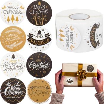 Karácsonyi matricák 500db kép