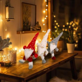 Karácsonyi skandináv manó - 26 x 8 x 48 cm kép