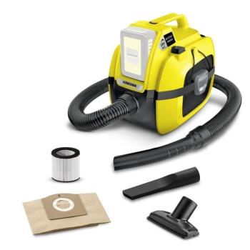 Karcher WD 1 Compact Battery Akkumulátoros nedves-száraz porszívó (Akkumlátor nem tartozék) (11983000) kép