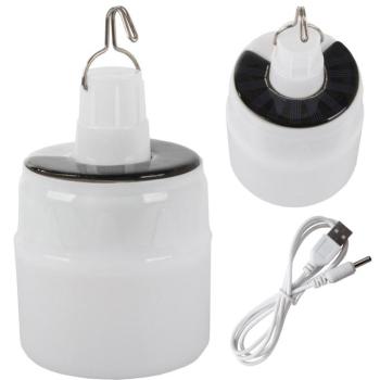 Kempinglámpa LED, napelemes kép