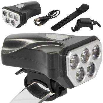 Kerékpár első lámpa 5 LED kép