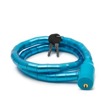 Kerékpár görgős lakat, 18 mm / 100 cm, kék kép