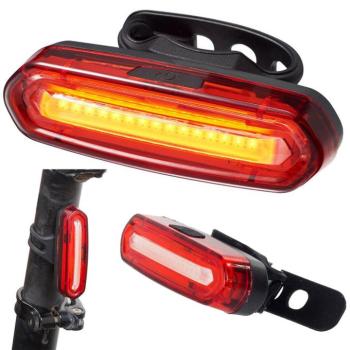 Kerékpár hátsó lámpa LED COB kép