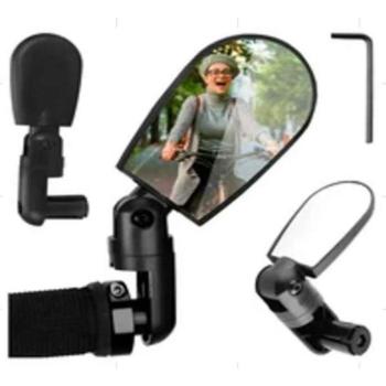 Kerékpáros visszapillantó tükör kép