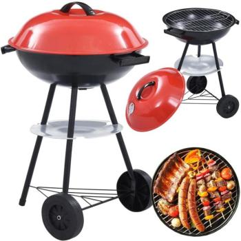 Kerti brikettes faszén grill kép
