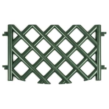 Kerti rácsos kerítés – zöld  kép