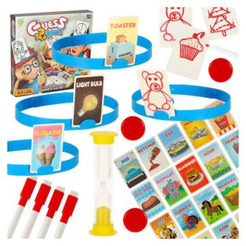 Ki vagyok én! Találd ki a rajzot Családi társasjáték gyerekeknek kép