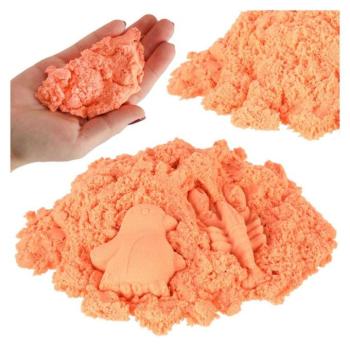 Kinetikus homok 1kg zsákban narancssárga kép