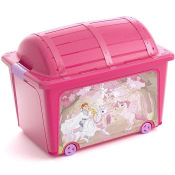 KIS W Box Toy Princess dekor tárolódoboz, 50 l kép