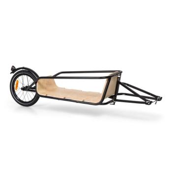 KLARFIT Companion Chaser, bicikli utánfutó, 30 kg, 16", multiplex, nyírfa kép