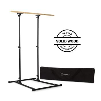 KLARFIT T-Trix, pull up állomás, MultiGym koncept, max. 110 kg, szállítótáska, fekete kép