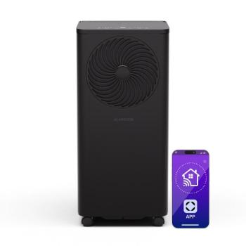 Klarstein Aero Ring 7K légkondicionáló 7 000 BTU mobil és intelligens max. 25 m² hangvezérléssel kép