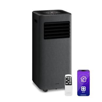 Klarstein AireLux mobil légkondicionáló | 9000 BTU | 31 cm | 33 m² | A energiaosztály kép