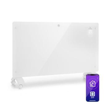 Klarstein Bansin Crystal Smart, konvektor, 2500 W, 5 - 50 °C, vezérlés applikáción keresztül kép