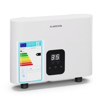 Klarstein Blaze Flow átfolyós vízmelegítő asztal alá, 5,5 kW, öntött alumínium fűtőtest, állandó hőmérséklet 35 °C kép