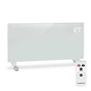 Klarstein Bornholm, konvektor, 2000 W, LED kijelző, 2 fűtési fokozat, fehér kép