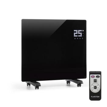 Klarstein Bornholm Single, konvektor, 1000 W, termosztát, időzítő, fekete kép