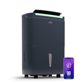 Klarstein DryFy Connect 40 Smart, Párátlanító, WiFi, Kompresszor, 40l/d, 60-70 m² kép