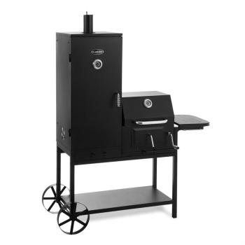 Klarstein Fleischbrocken, fekete, faszenes grillsütő, füstölő és barbecue grillsütő kép
