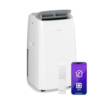 Klarstein Grandbreeze mobil légkondicionáló | 14000 BTU | 42 cm | 65 m² | A energiaosztály kép