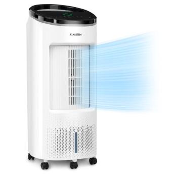 Klarstein IceWind Plus, 4 az 1-ben léghűtő, ventilátor, párásító, légtisztító, 330 m³/ó, 65 W, 7 liter, 4 sebesség, oszcilláció, ionizátor, időzítő, távirányító, mobil kép