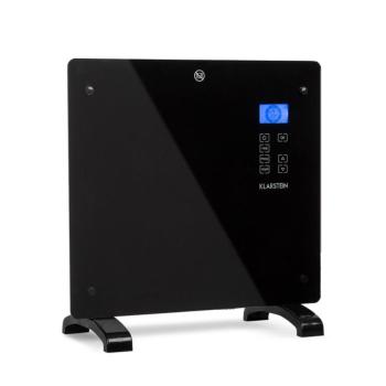 Klarstein Norderney, konvektor, 1000 W termosztát, időzítő, 20 m², fekete kép