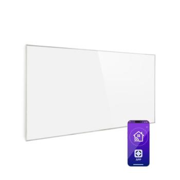 Klarstein Wonderwall 600 Smart, infravörös hősugárzó, 60 x 100 cm, 600 W, heti időzítő, IP24, fehér kép