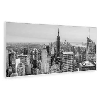 Klarstein Wonderwall Air Art Smart, infravörös fűtőkészülék, New York City, 120 × 60 cm, 700 W kép