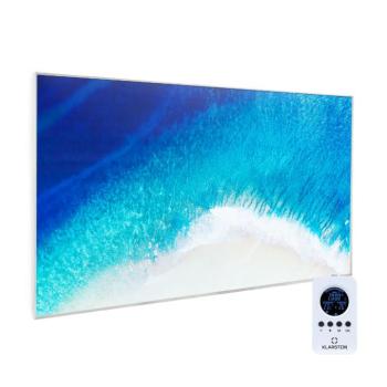 Klarstein Wonderwall Air Art Strand, infravörös hősugárzó, 101 x 60 cm, 600 W, falra szerelhető kép